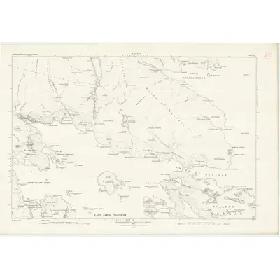 1878 Map of Inverness-shire (Hebrides), Sheet XIV, 1882 Print