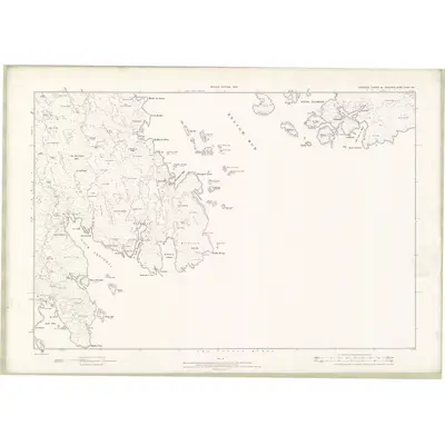 1901 Map of Inverness-shire - Hebrides Sheet XIX, 1903 Print