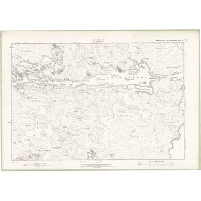 1901 Map of Inverness-shire - Hebrides Sheet XL, 1903 Print