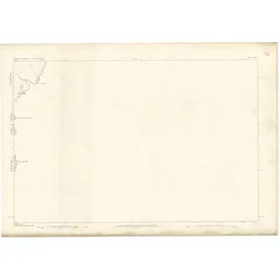 1876 Map of Inverness-shire (Hebrides), Sheet XLI, 1880 Print