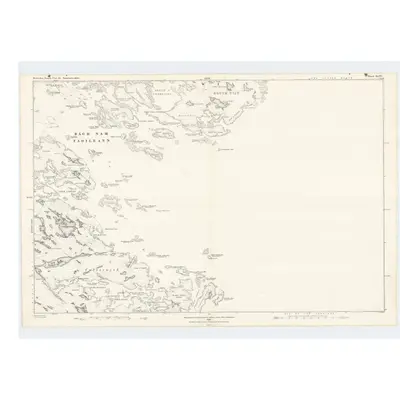 1876 Map of Inverness-shire (Hebrides), Sheet XLIX, 1881 Print