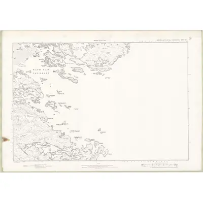 1901 Map of Inverness-shire - Hebrides Sheet XLIX, 1903 Print