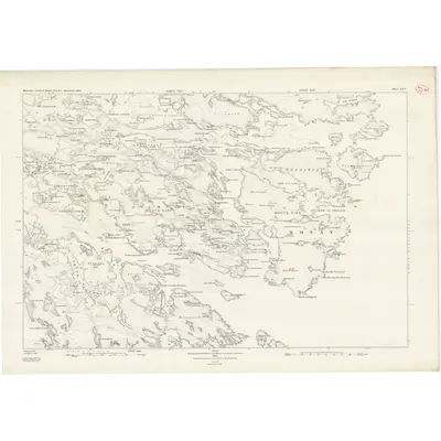 1878 Map of Inverness-shire (Hebrides), Sheet XLV, 1880 Print
