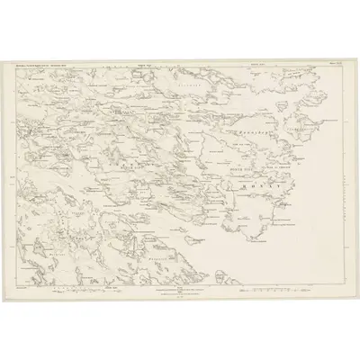 1878 Map of Inverness-shire (Hebrides), Sheet XLV, 1880 Print