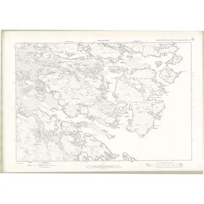 1901 Map of Inverness-shire - Hebrides Sheet XLV, 1904 Print