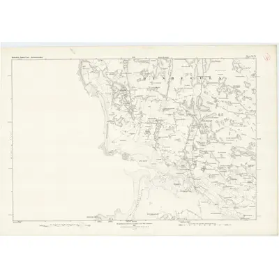 1878 Map of Inverness-shire (Hebrides), Sheet XLVI, 1881 Print