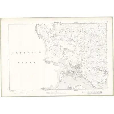 1901 Map of Inverness-shire - Hebrides Sheet XLVI, 1904 Print