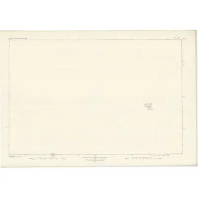 1878 Map of Inverness-shire (Hebrides), Sheet XVI, 1881 Print