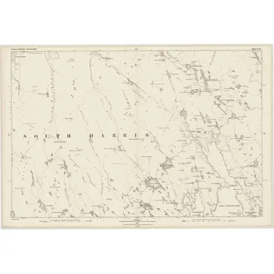 1878 Map of Inverness-shire (Hebrides), Sheet XVIII, 1881 Print
