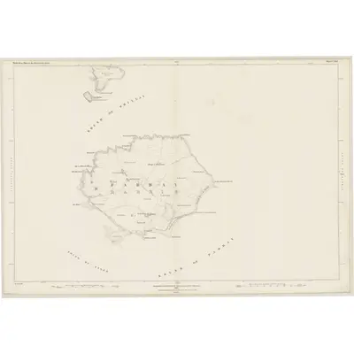1878 Map of Inverness-shire (Hebrides), Sheet XXI, 1881 Print