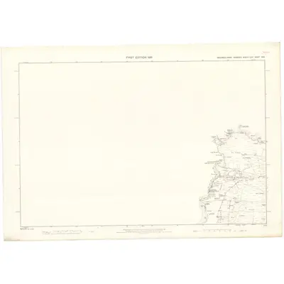 1876 Map of Inverness-shire (Hebrides), Sheet XXIX, 1881 Print