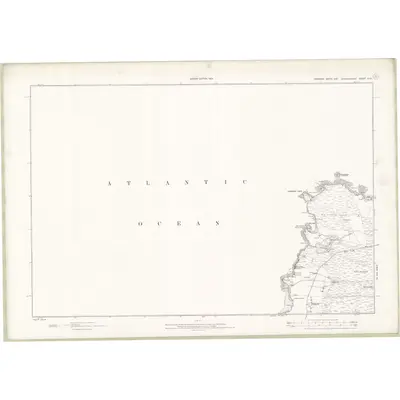 1901 Map of Inverness-shire - Hebrides Sheet XXIX, 1904 Print