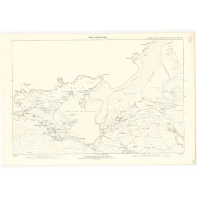 1876 Map of Inverness-shire (Hebrides), Sheet XXX, 1881 Print