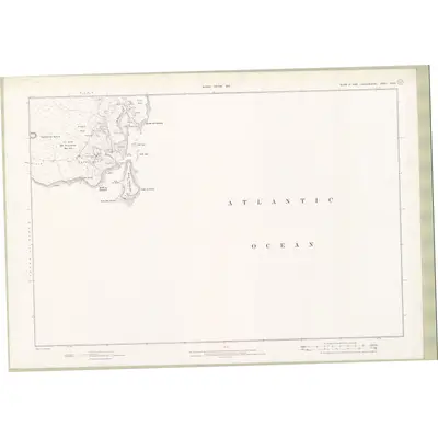 1898 Map of Inverness-shire (Island of Eigg) Sheet LXXIII, 1903 Print