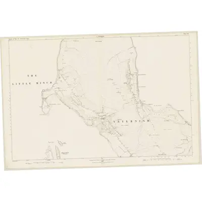 1875 Map of Inverness-shire (Isle of Skye), Sheet IX, 1880 Print