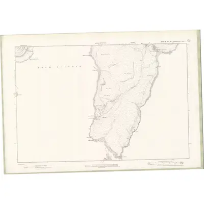 1901 Map of Inverness-shire - Isle of Skye Sheet L, 1903 Print