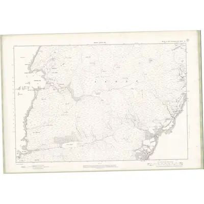 1901 Map of Inverness-shire - Isle of Skye Sheet LVII, 1903 Print