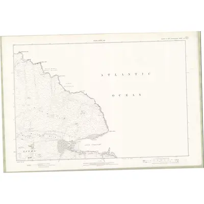 1898 Map of Inverness-shire - Isle of Skye Sheet LXI, 1903 Print