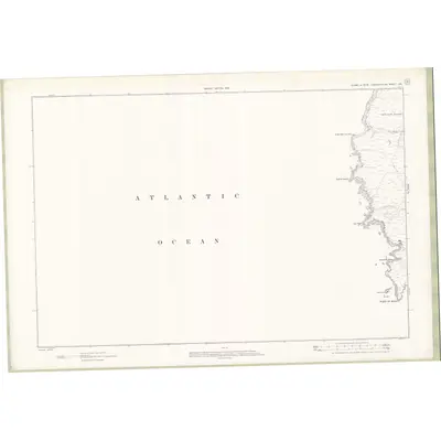 1901 Map of Inverness-shire - Isle of Skye Sheet LXII, 1903 Print
