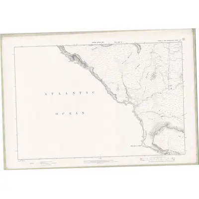 1898 Map of Inverness-shire - Isle of Skye Sheet LXVI, 1903 Print