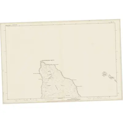 1875 Map of Inverness-shire (Isle of Skye), Sheet V, 1878 Print