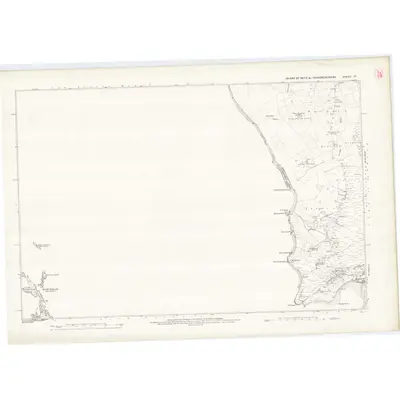 1875 Map of Inverness-shire (Isle of Skye), Sheet VI, 1880 Print