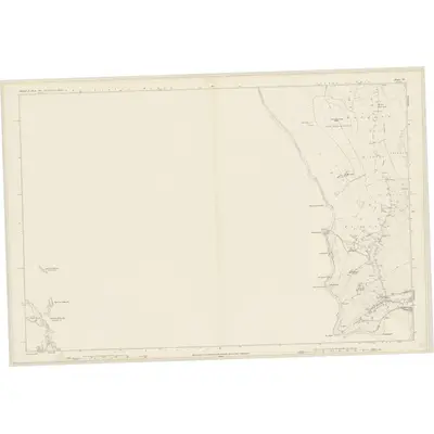 1875 Map of Inverness-shire (Isle of Skye), Sheet VI, 1880 Print