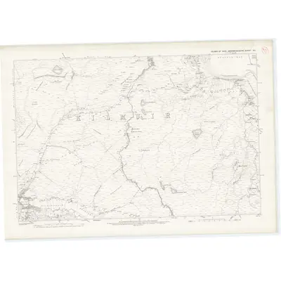 1875 Map of Inverness-shire (Isle of Skye), Sheet VII, 1879 Print