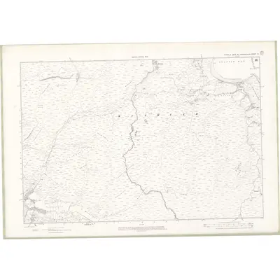 1901 Map of Inverness-shire - Isle of Skye Sheet VII, 1903 Print
