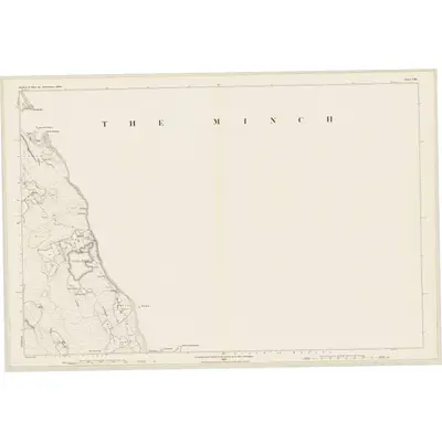 1875 Map of Inverness-shire (Isle of Skye), Sheet VIII, 1880 Print
