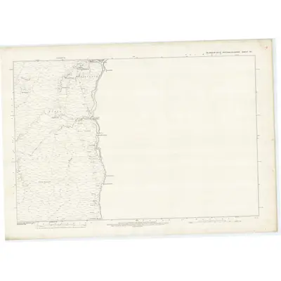 1875 Map of Inverness-shire (Isle of Skye), Sheet XII, 1880 Print