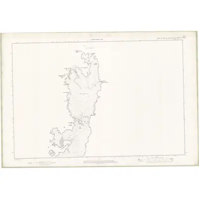 1901 Map of Inverness-shire - Isle of Skye Sheet XIII, 1903 Print