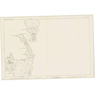 1875 Map of Inverness-shire (Isle of Skye), Sheet XIX, 1879 Print