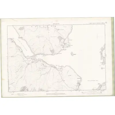 1901 Map of Inverness-shire - Isle of Skye Sheet XL, 1903 Print