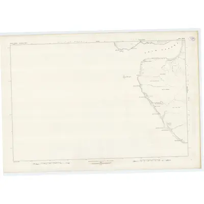 1877 Map of Inverness-shire (Isle of Skye), Sheet XLIII, 1881 Print