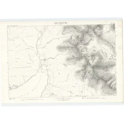 1877 Map of Inverness-shire (Isle of Skye), Sheet XLIV, 1882 Print