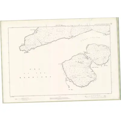 1901 Map of Inverness-shire - Isle of Skye Sheet XLIX, 1903 Print