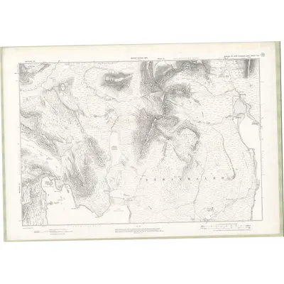 1901 Map of Inverness-shire - Isle of Skye Sheet XLV, 1903 Print