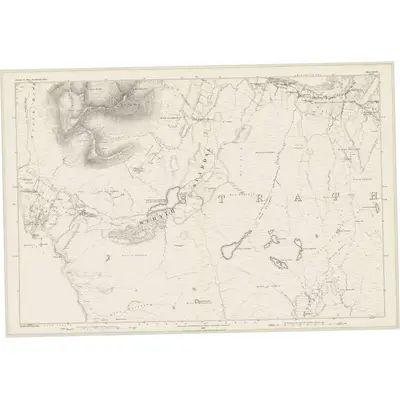 1876 Map of Inverness-shire (Isle of Skye), Sheet XLVI, 1881 Print