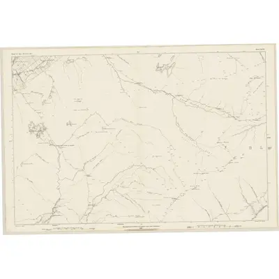 1876 Map of Inverness-shire (Isle of Skye), Sheet XLVII, 1881 Print
