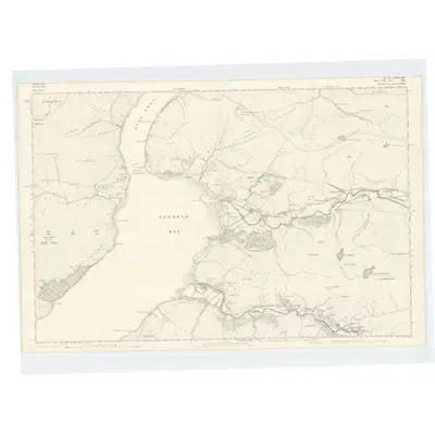 1876 Map of Inverness-shire (Isle of Skye), Sheet XLVIII, 1881 Print
