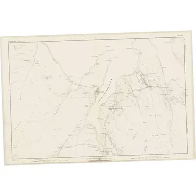 1875 Map of Inverness-shire (Isle of Skye), Sheet XVI, 1881 Print