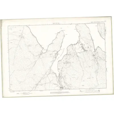 1901 Map of Inverness-shire - Isle of Skye Sheet XVI, 1904 Print
