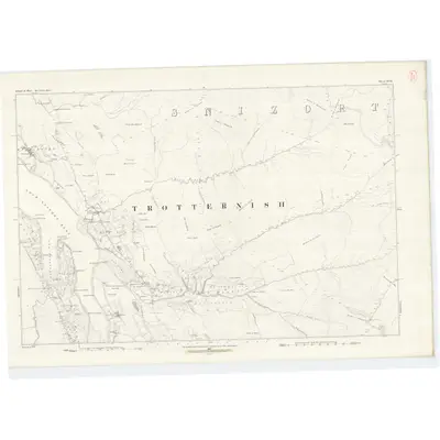 1878 Map of Inverness-shire (Isle of Skye), Sheet XVII, 1881 Print