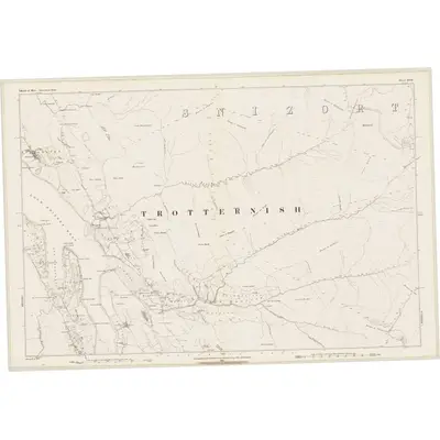 1878 Map of Inverness-shire (Isle of Skye), Sheet XVII, 1881 Print