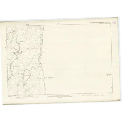 1875 Map of Inverness-shire (Isle of Skye), Sheet XVIII, 1878 Print