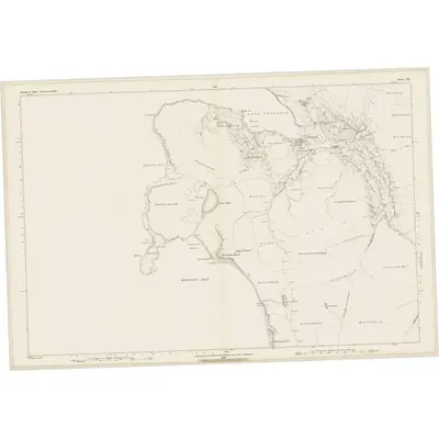 1877 Map of Inverness-shire (Isle of Skye), Sheet XX, 1881 Print