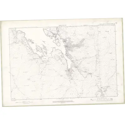 1901 Map of Inverness-shire - Isle of Skye Sheet XXI, 1904 Print