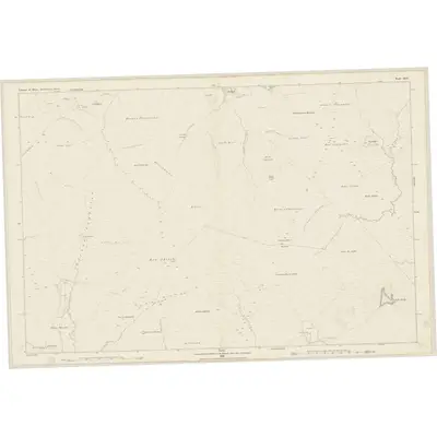 1877 Map of Inverness-shire (Isle of Skye), Sheet XXII, 1880 Print
