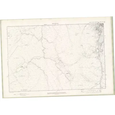 1901 Map of Inverness-shire - Isle of Skye Sheet XXIX, 1903 Print